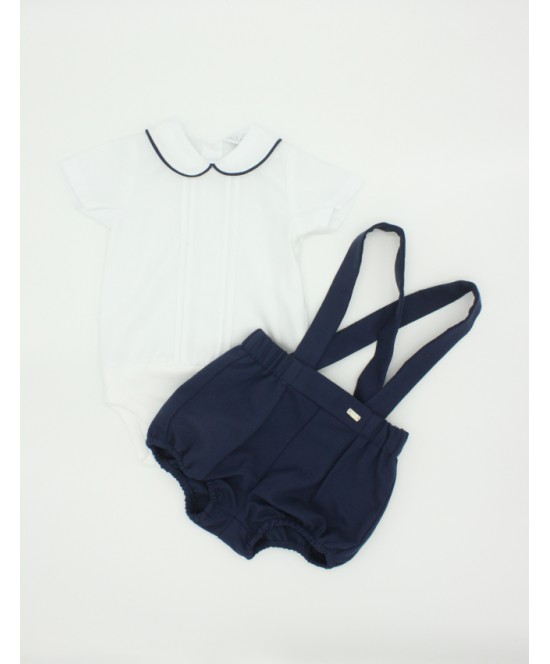 Conjunto Menino Azul Escuro
